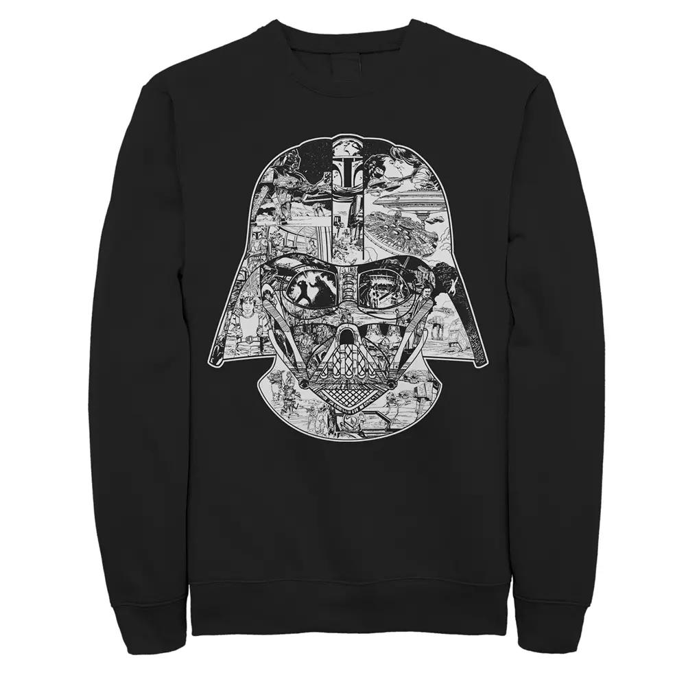Men's Star Wars Vader Helmet Sweatshirt,  Product Image