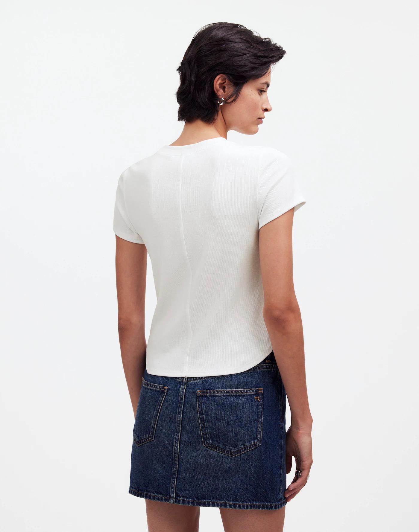 (Re)generative Cotton Ribbed Crewneck Tee Product Image