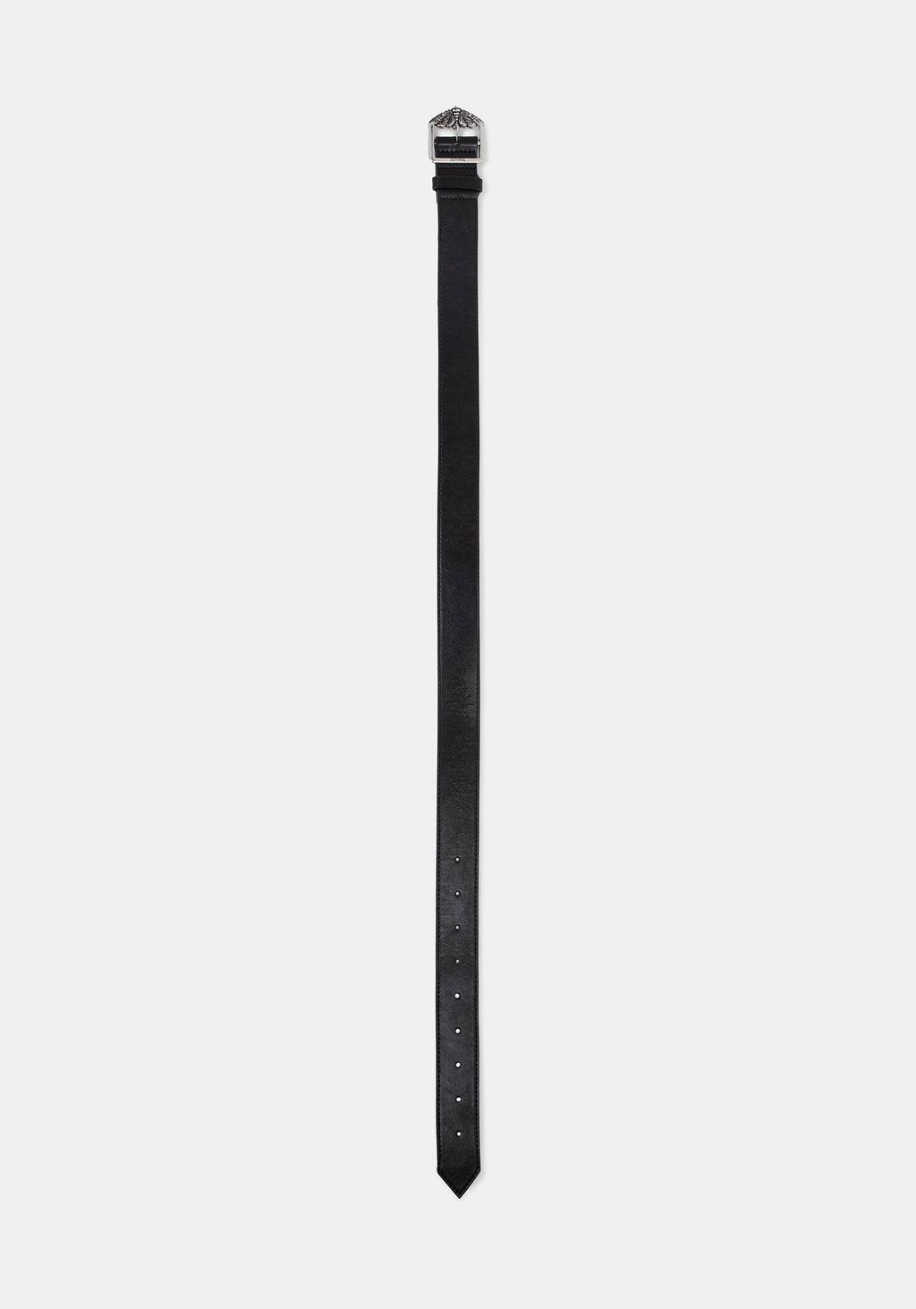 Rosamoth Debossed Buckle Belt - Silver Product Image