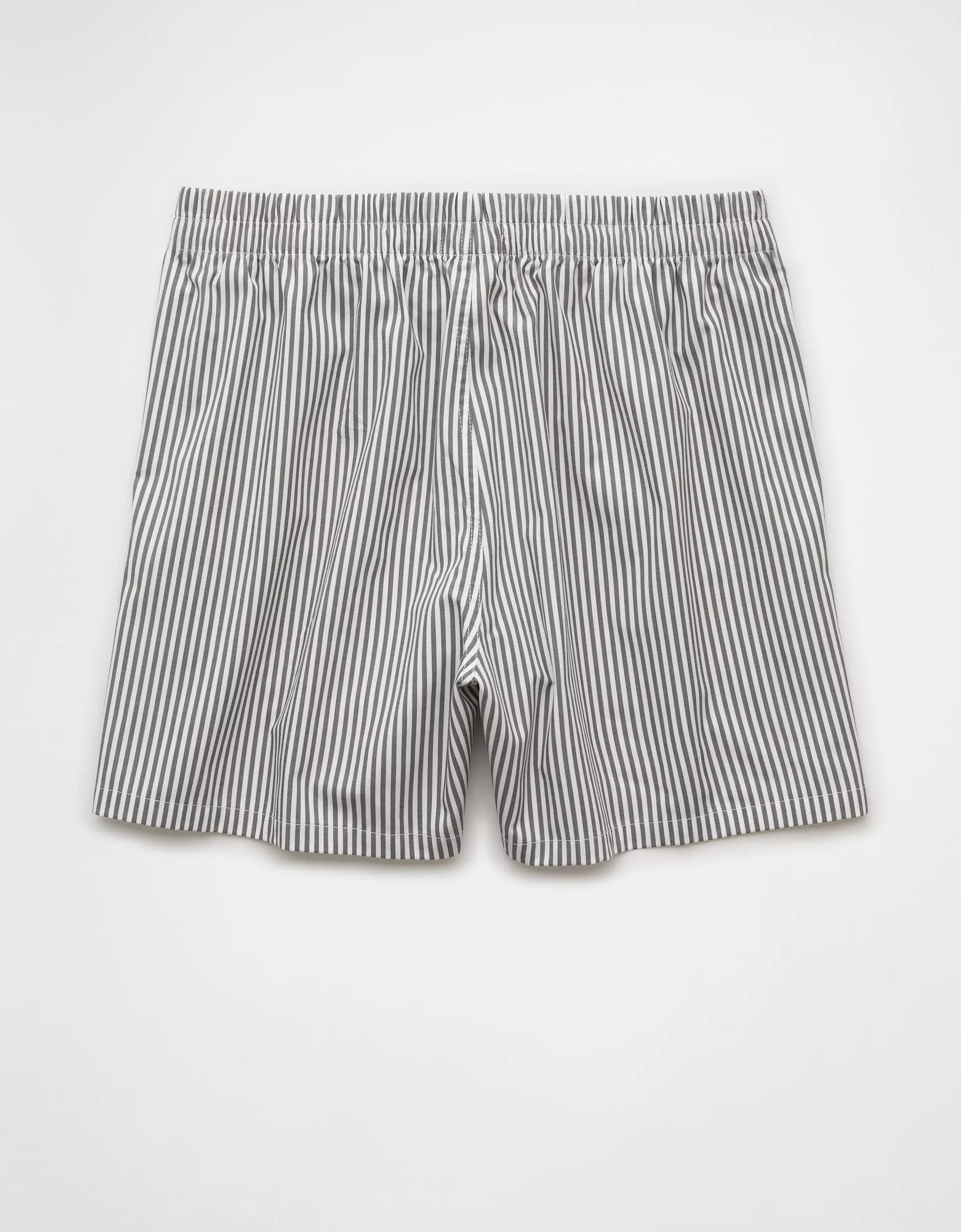 AEO Men's Striped Poplin Pocket Boxer Short Product Image