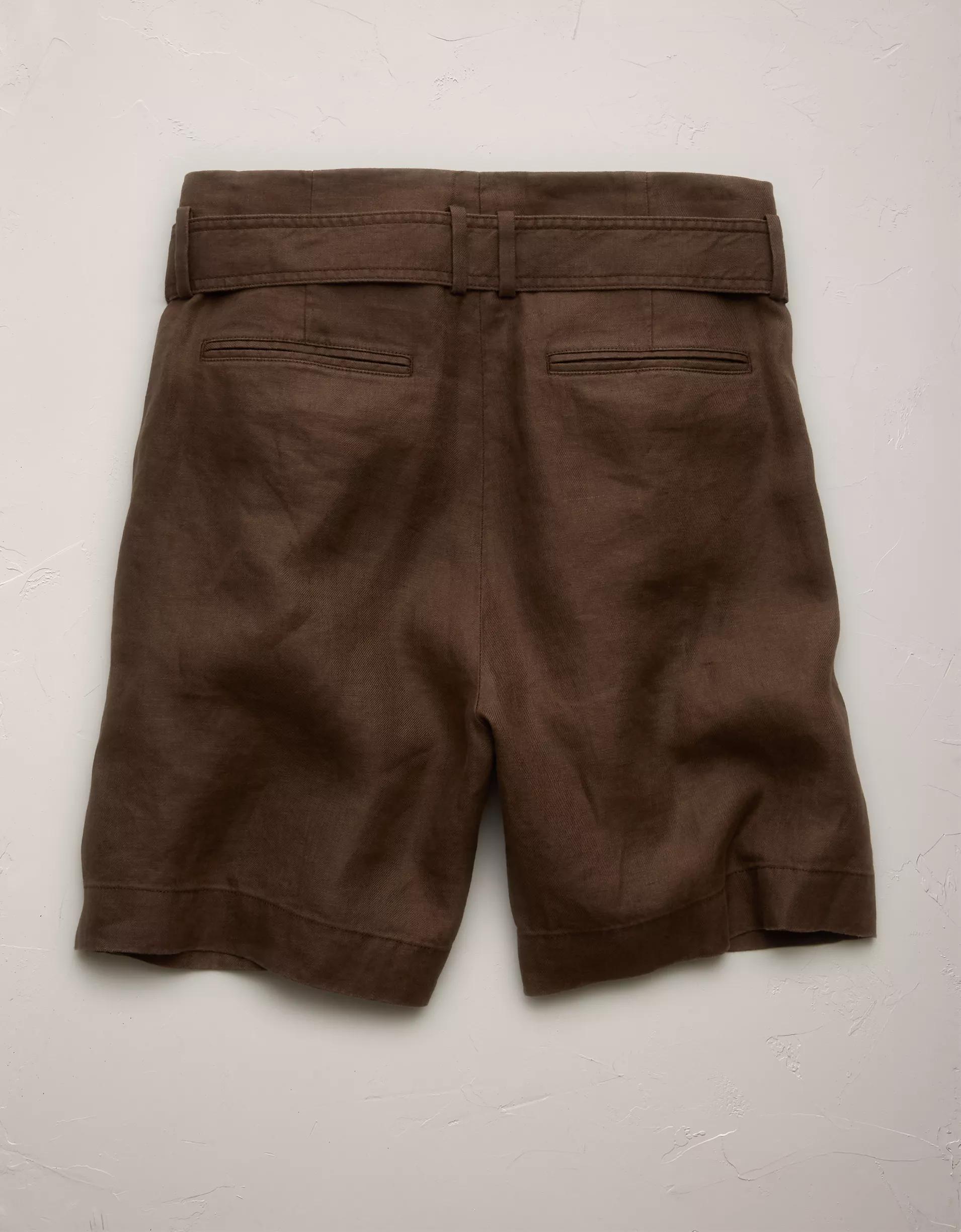 AE77 Premium Linen Trouser Short Product Image