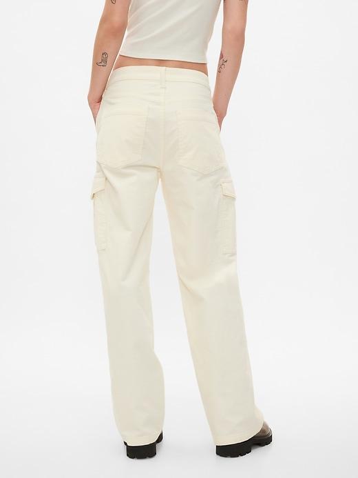 Mid Rise Corduroy '90s Loose Cargo Pants Product Image
