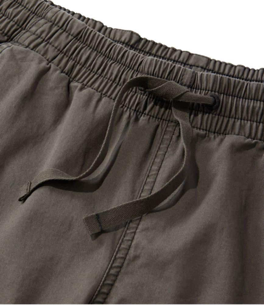 Women's Lakewashed Pull-on Chinos, Mid-Rise Wide-Leg Crop Product Image