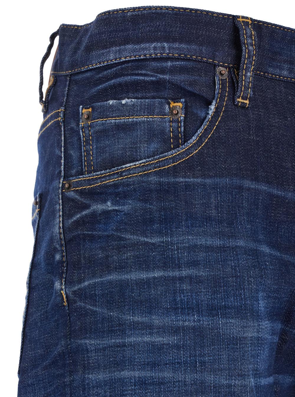 Merino Wool Stretch Twill Chino Pant | Navy Product Image