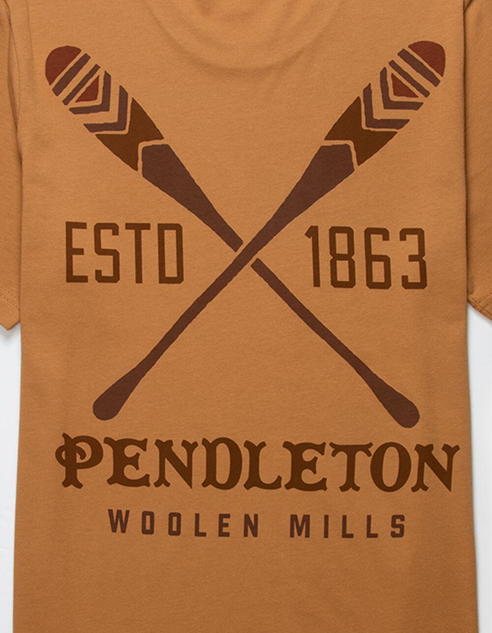 PENDLETON Paddle Mens Tee - BROWN Product Image