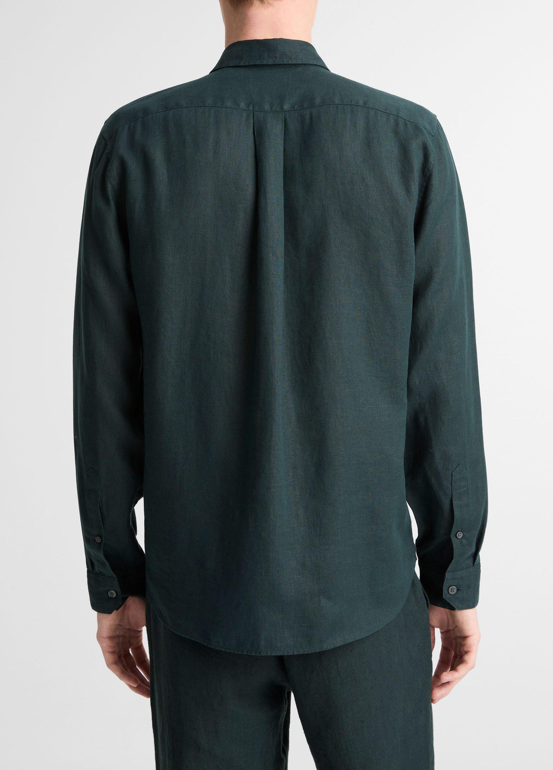 Linen Long-Sleeve Shirt Product Image