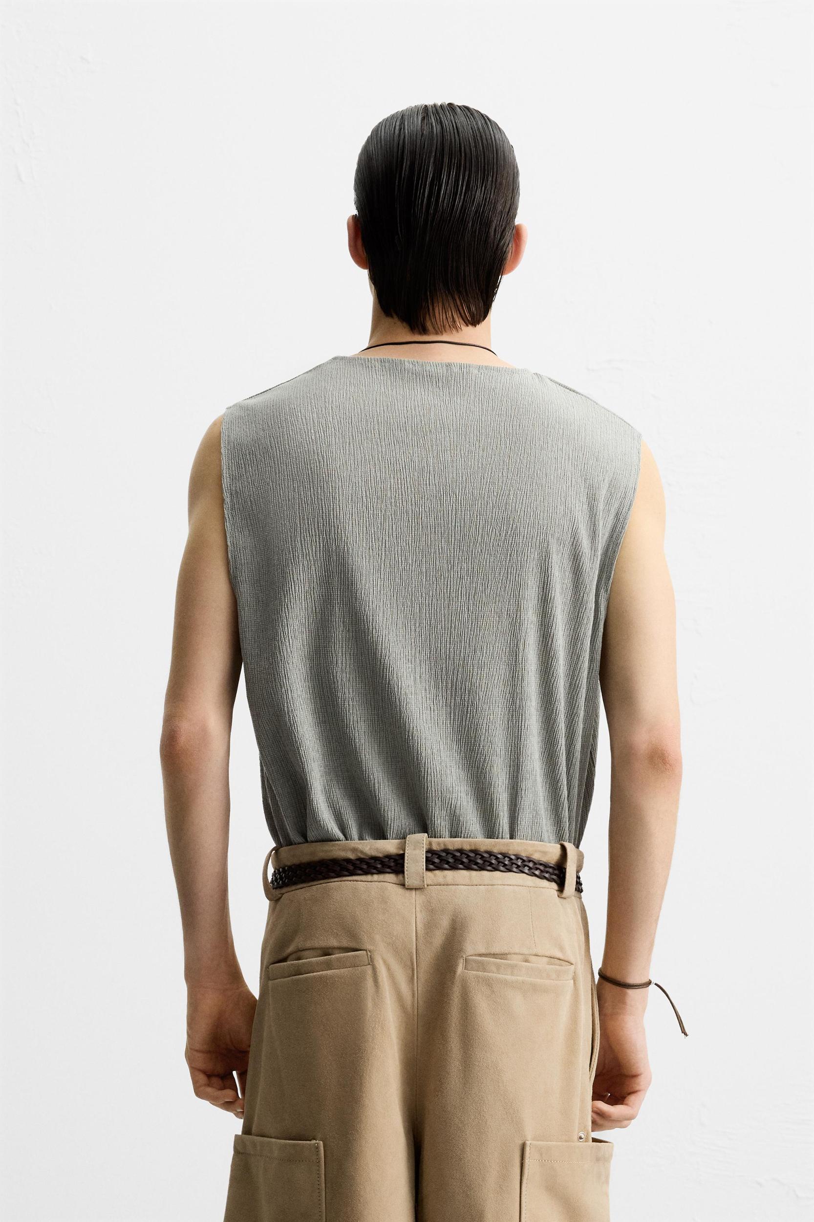 TEXTURED TANK TOP Product Image