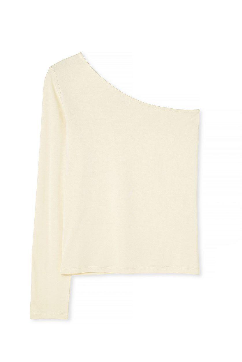 Soft Line One Shoulder Top Product Image