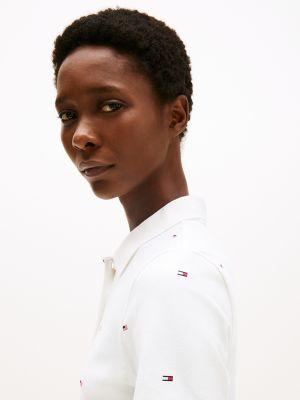 Slim Fit Flag Stretch-Cotton Polo Product Image