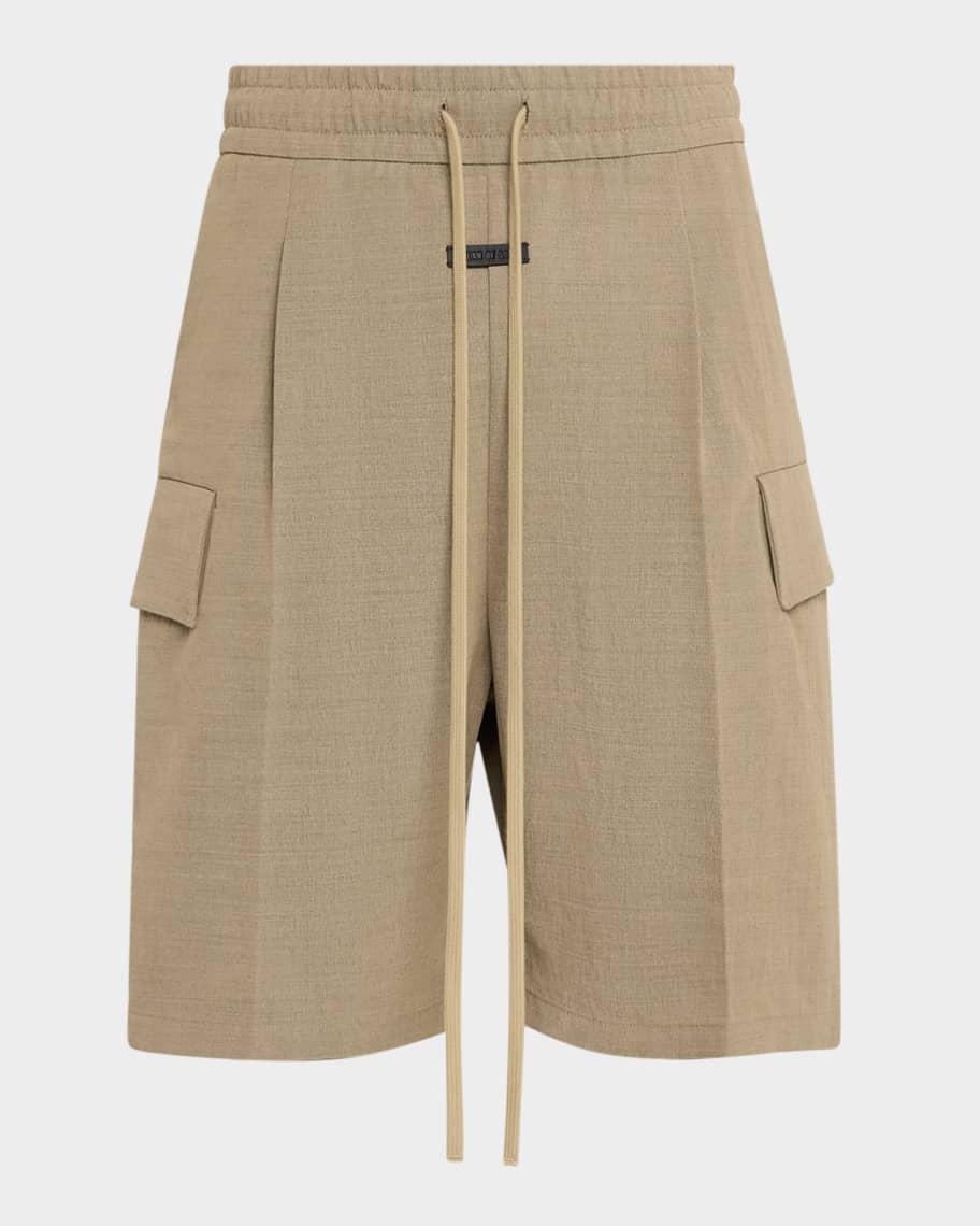 Men's Long Cargo Shorts Product Image