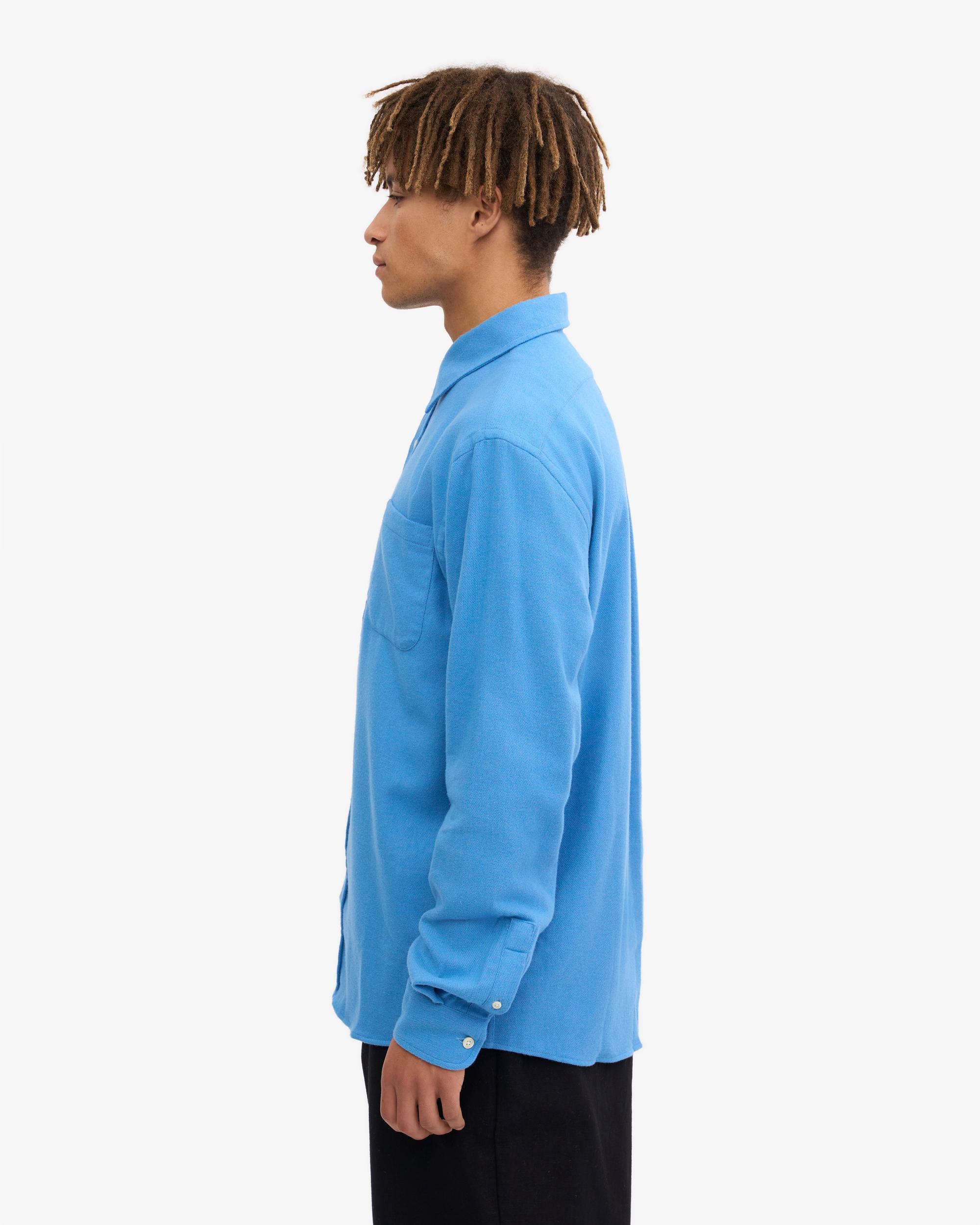 Organic Flannel Shirt - Sahara Camel Product Image