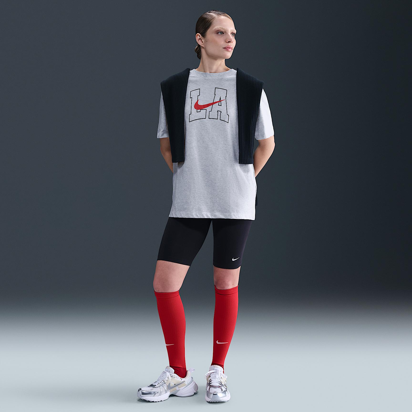 Womens Nike Sportswear Essential Graphic T-Shirt | IB8927-051 Product Image