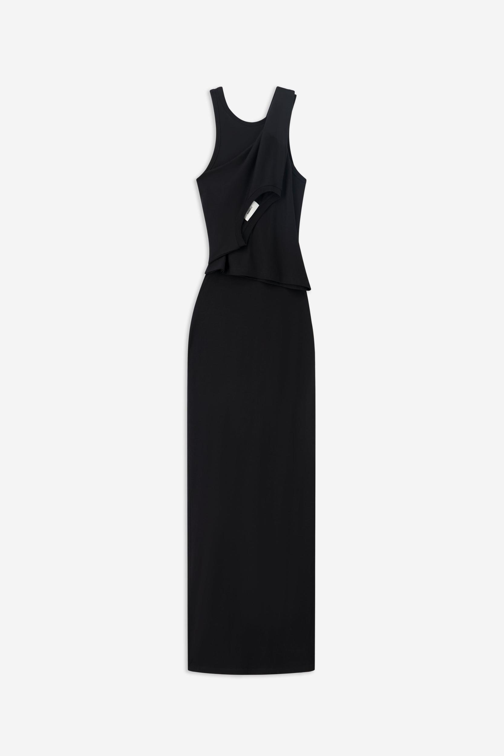 Knotted Jersey Maxi Dress Product Image