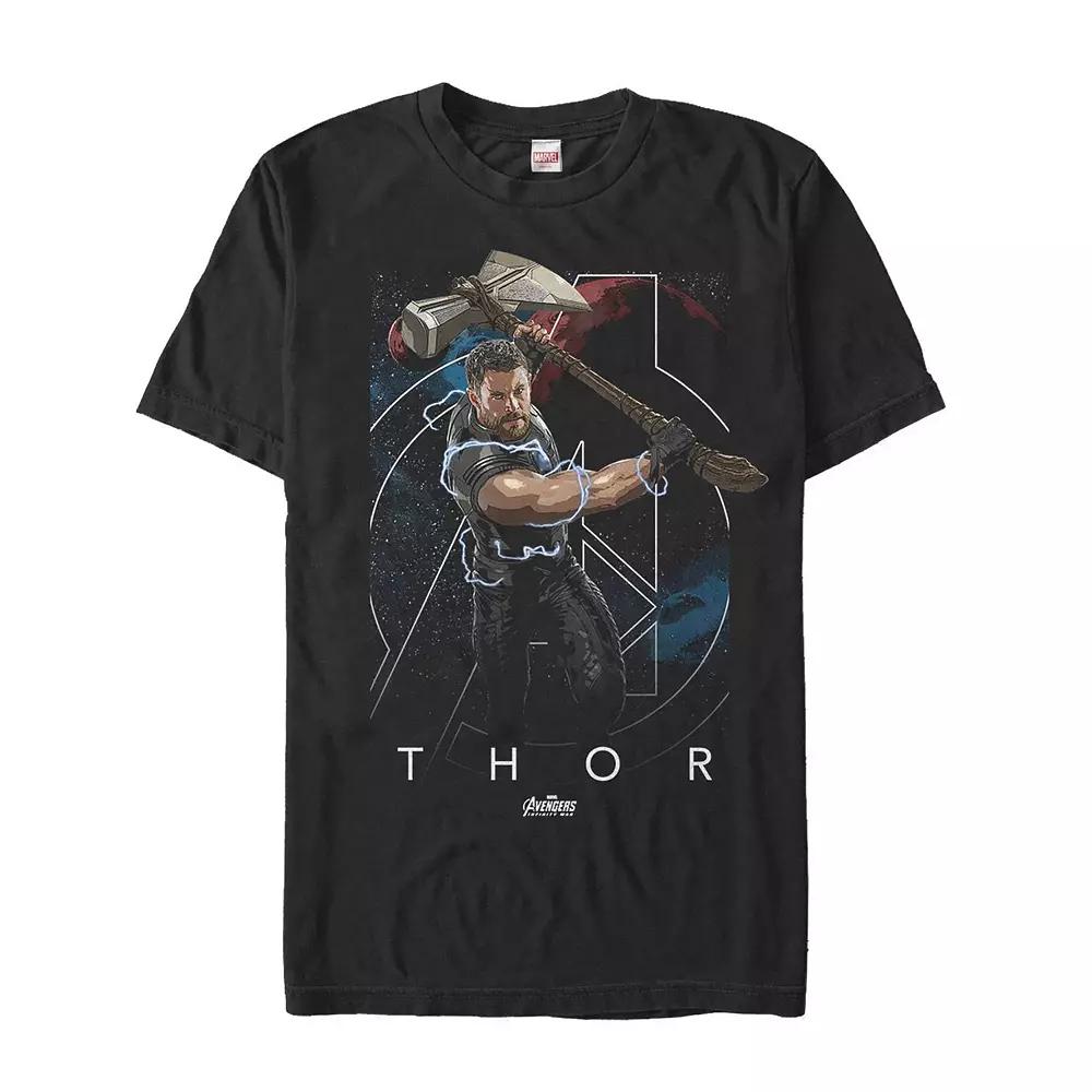 Men's Avengers Infinity War Thor Tee,  Product Image