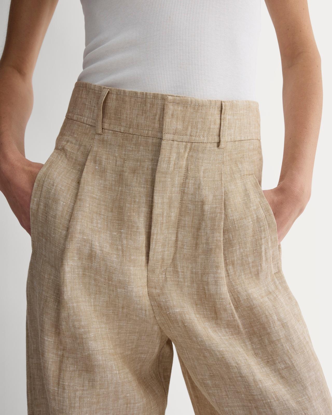 Womens Linen Way-High Drape Pant by Everlane Product Image