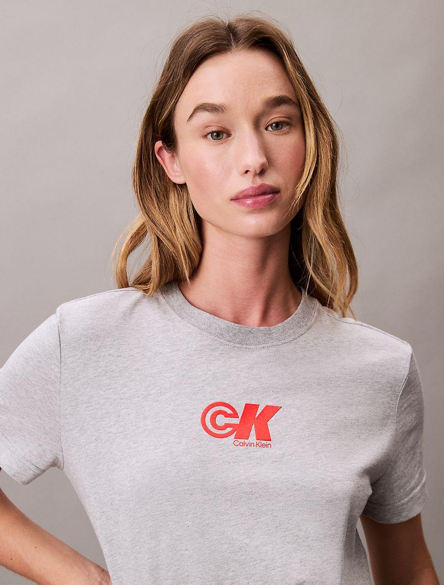 Monogram Logo Graphic Slim T-Shirt Product Image