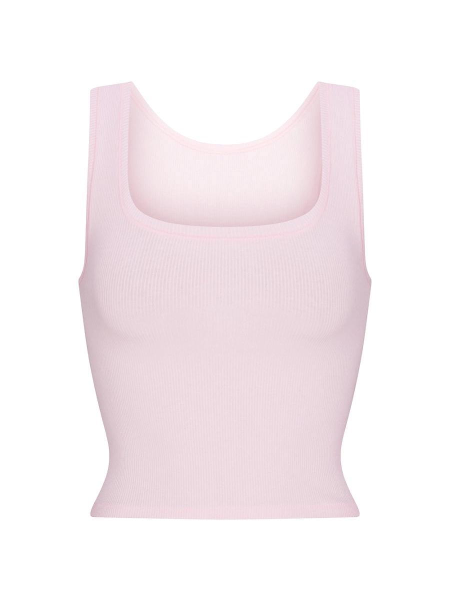 Womens Cotton Rib Tank Product Image