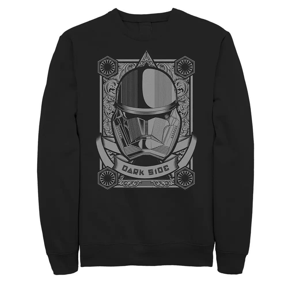 Men's Star Wars The Rise of Skywalker Sith Trooper Playing Card Sweatshirt,  Product Image