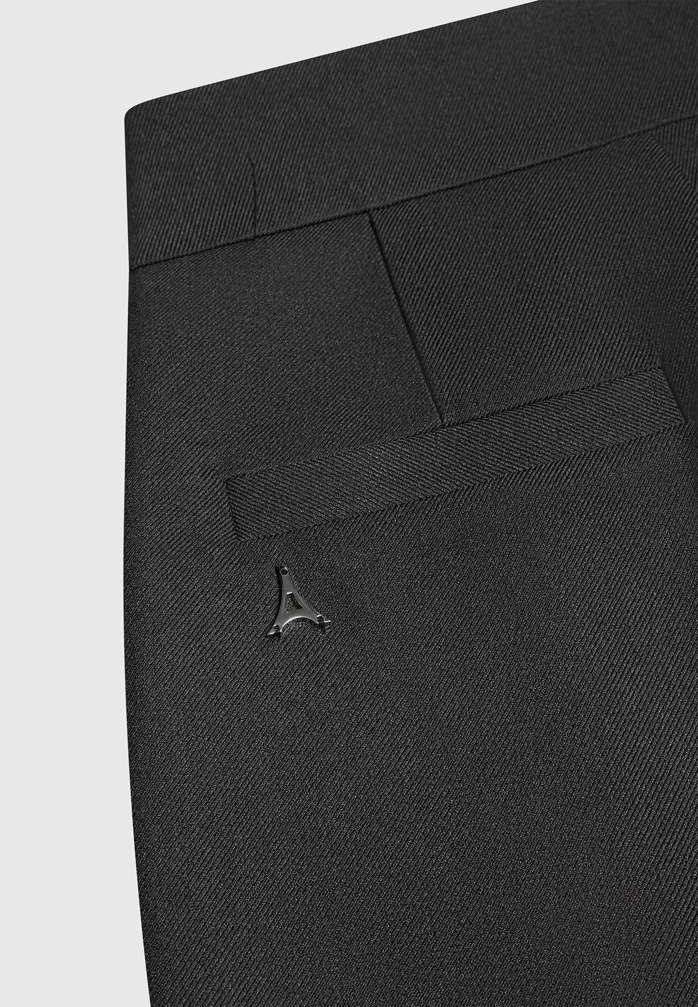 Elsa - High Waisted Tailored Trousers - Black Female Product Image