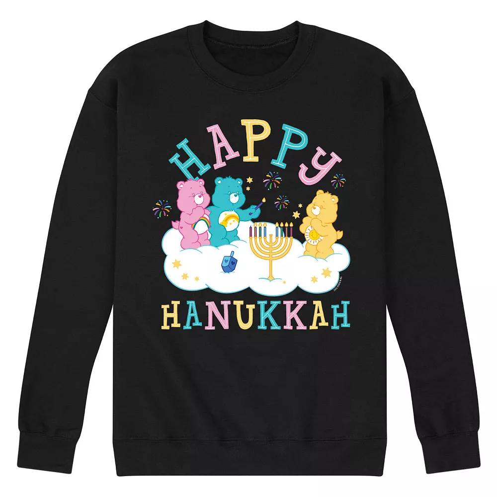 Men's Care Bears Happy Hanukkah Fleece Sweatshirt,  Product Image