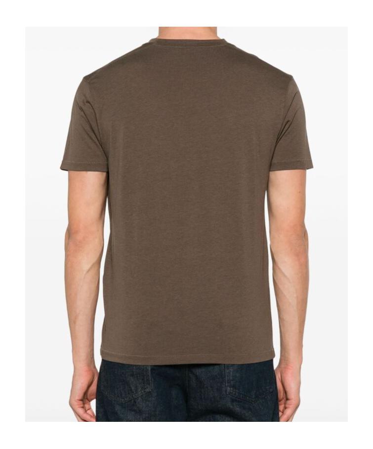 TOM FORD Slim-fit Lyocell And Cotton-blend Jersey T-shirt In Brown Product Image