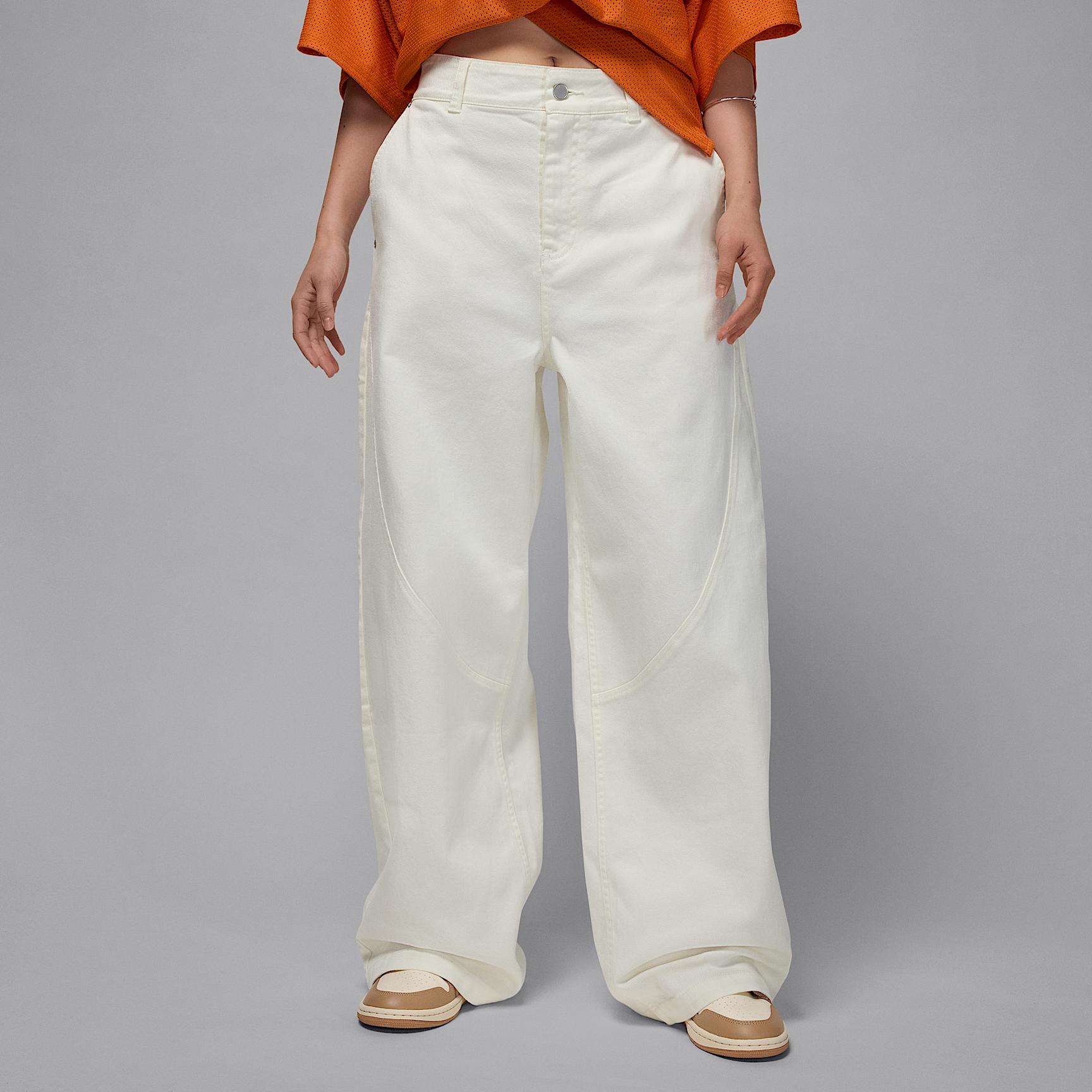 Womens Jordan Flight 91 Wide-Leg Baggy Pants | HQ9193-133 Product Image