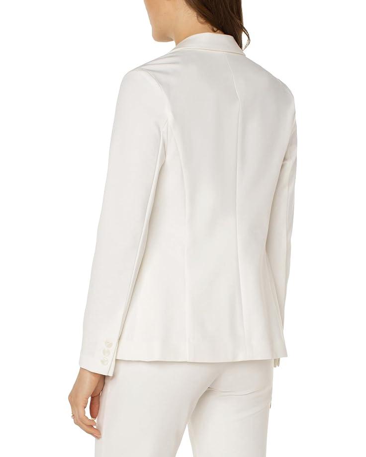 Fitted Knit Blazer Product Image