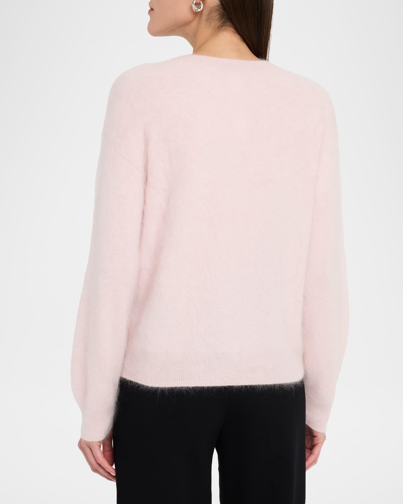Brushed Cashmere Crewneck Sweater Product Image
