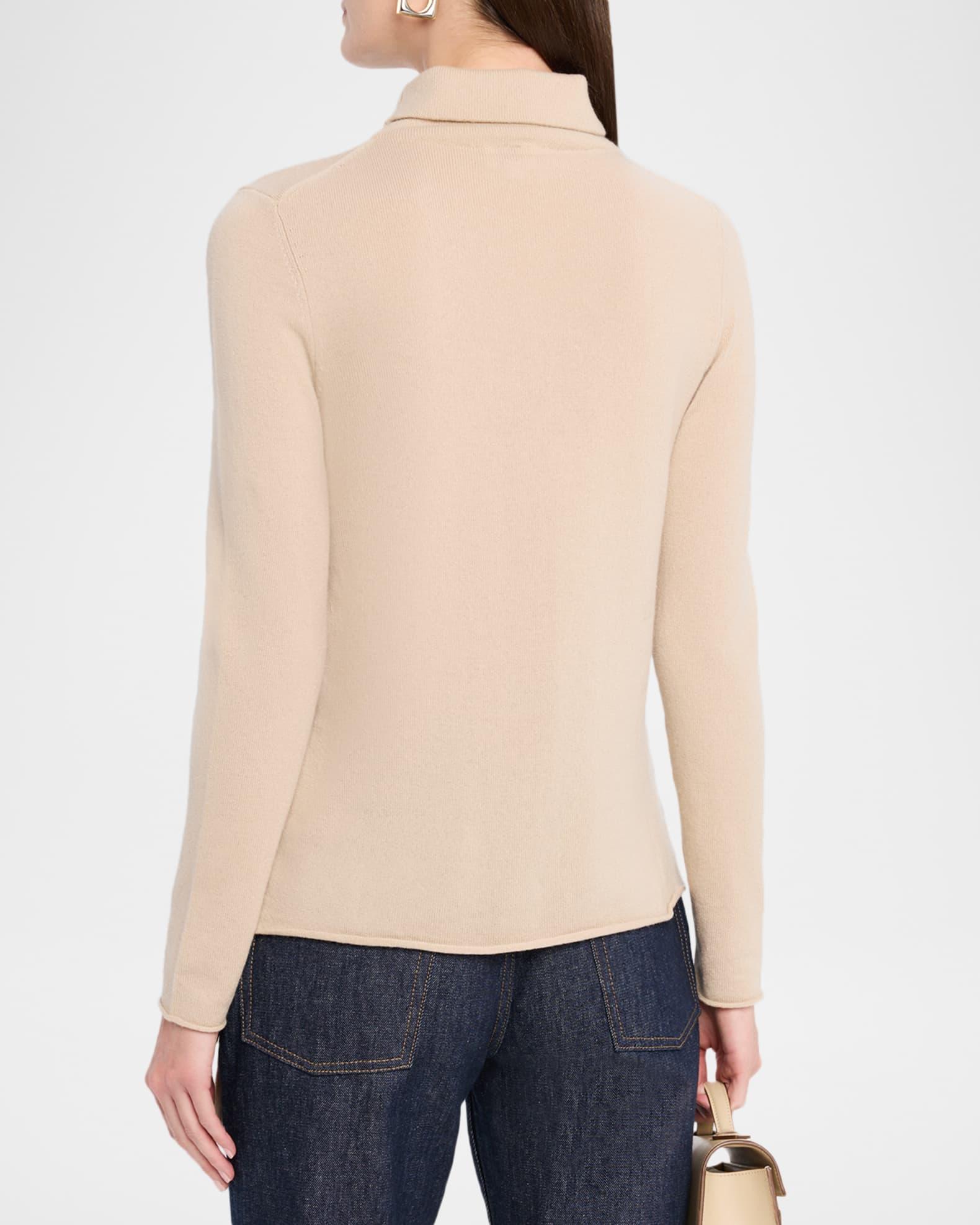 Cashmere Side-Tie Turtleneck Product Image