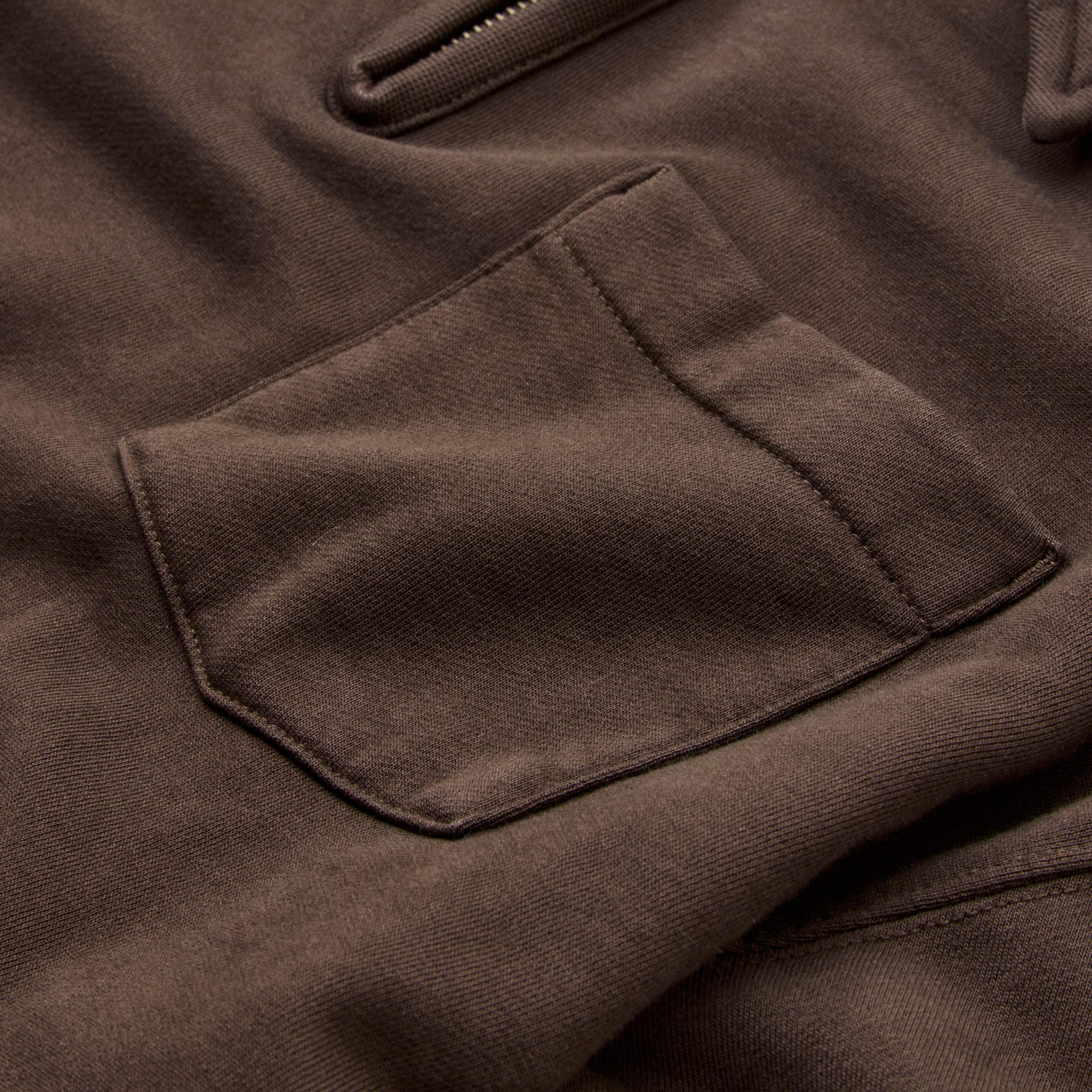 Midweight Terry Quarter Zip Sweatshirt Product Image