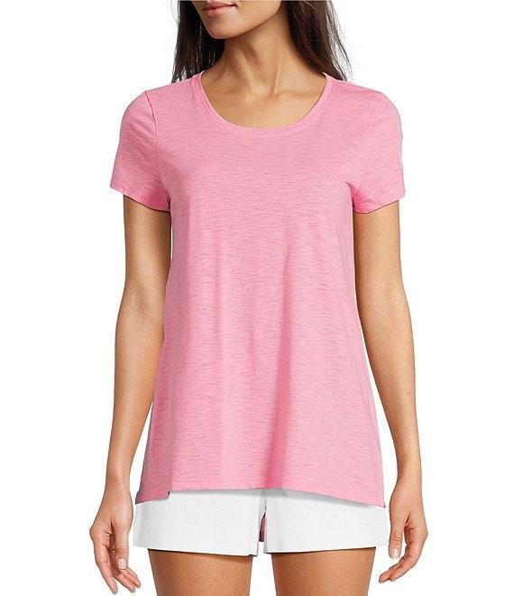 Lilly Pulitzer Etta Scoop Neck Short Sleeve Tee Product Image