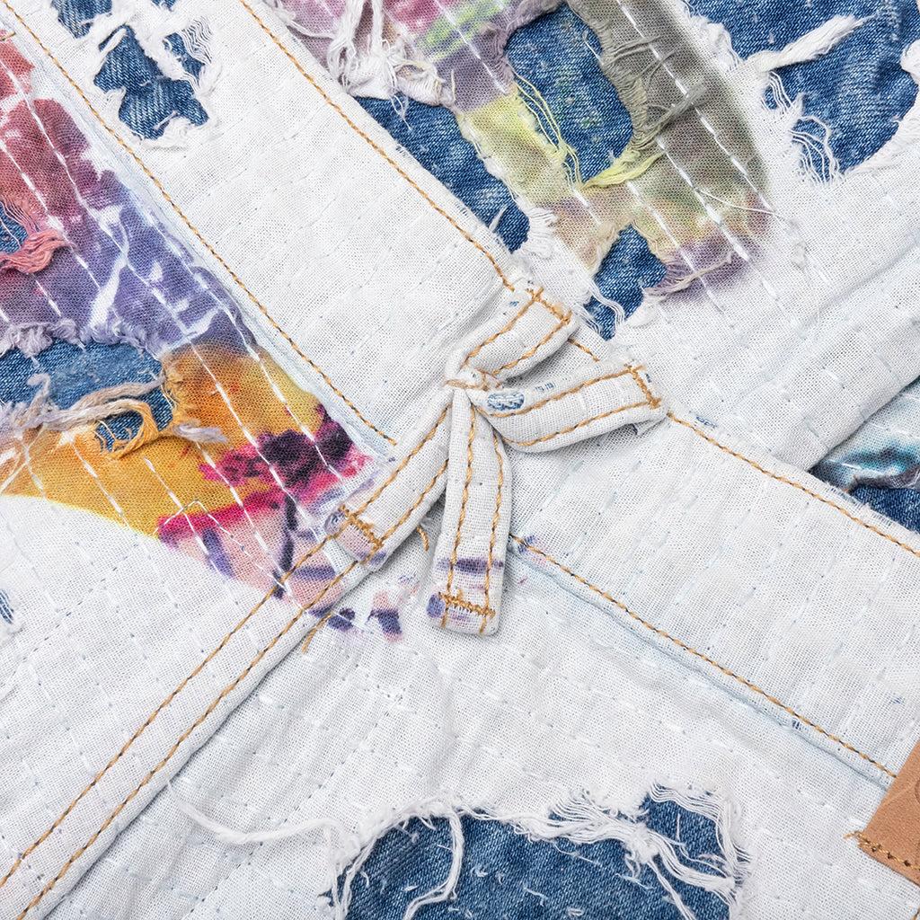 Boro Stitched Double Knee Pant - Multi Male Product Image