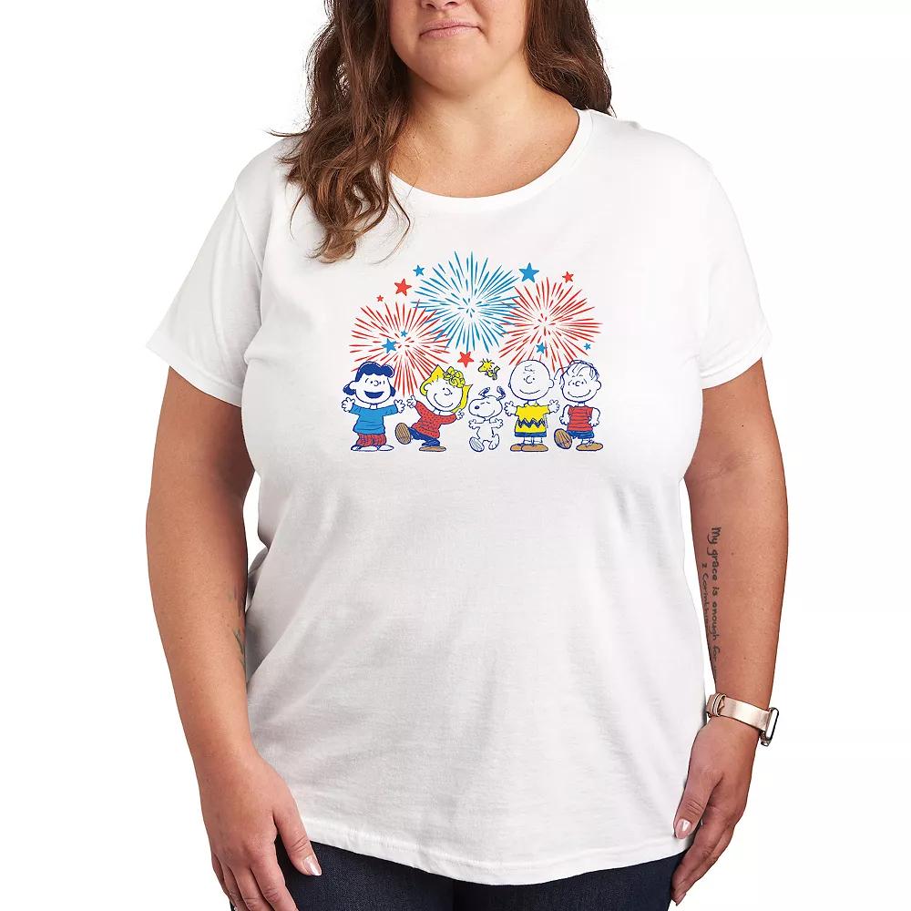 Plus Care Bears Love A Lot Bear Graphic Tee, Women's,  Product Image