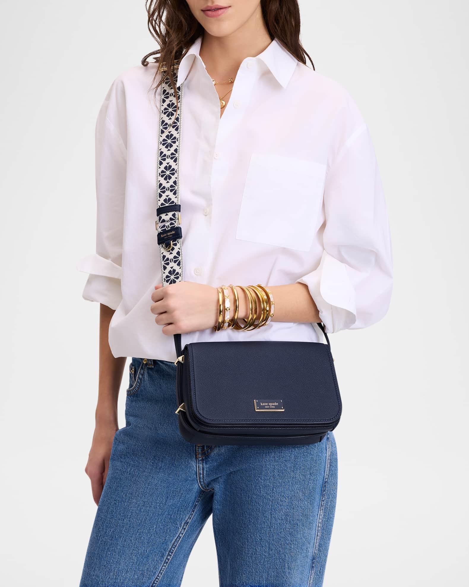 liv flap leather crossbody bag  Product Image