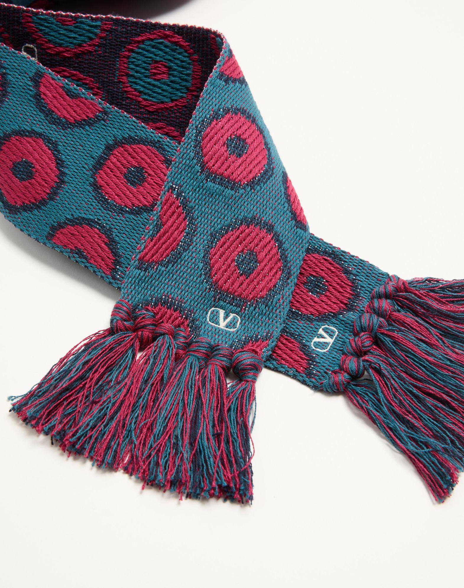 Antibes Cotton Scarf With Fringe Product Image