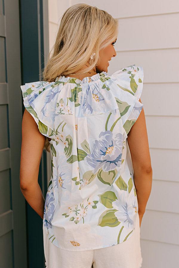 Peony Daydream Floral Top Product Image