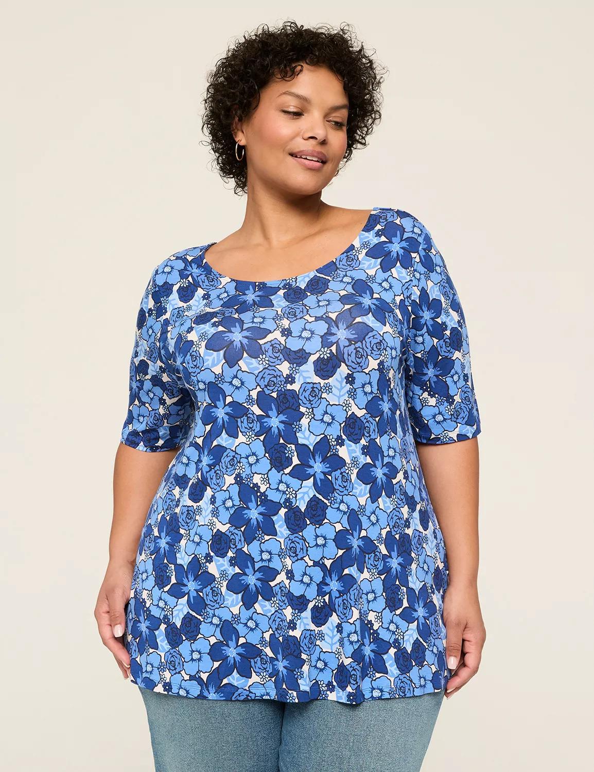 Perfect Sleeve Back-Detail Tee Product Image