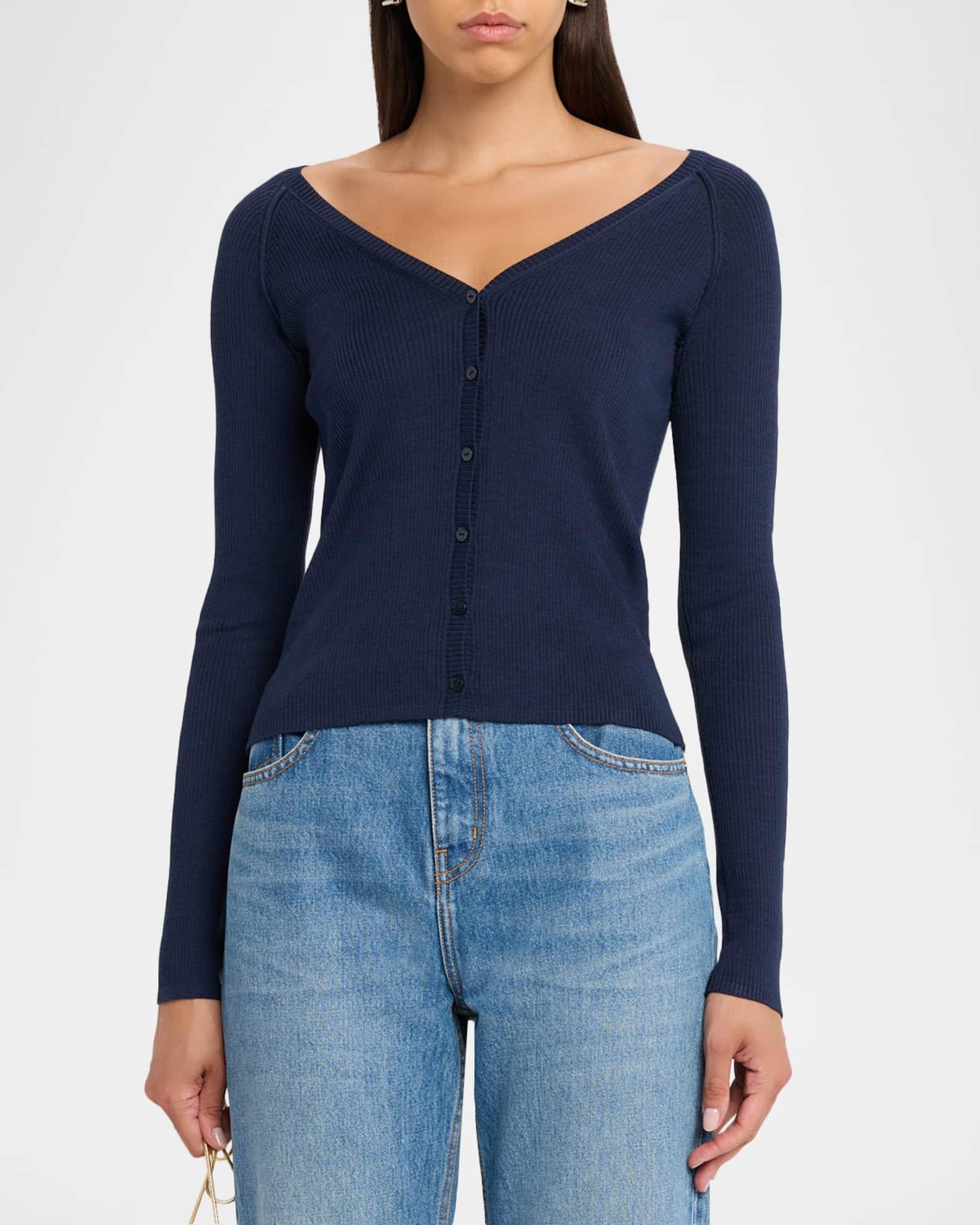 Darlene Silk-Cashmere Cardigan Product Image