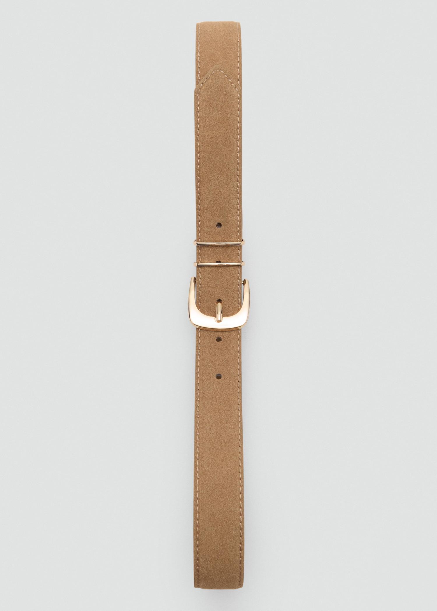 Suede belt - Women | MANGO USA Product Image
