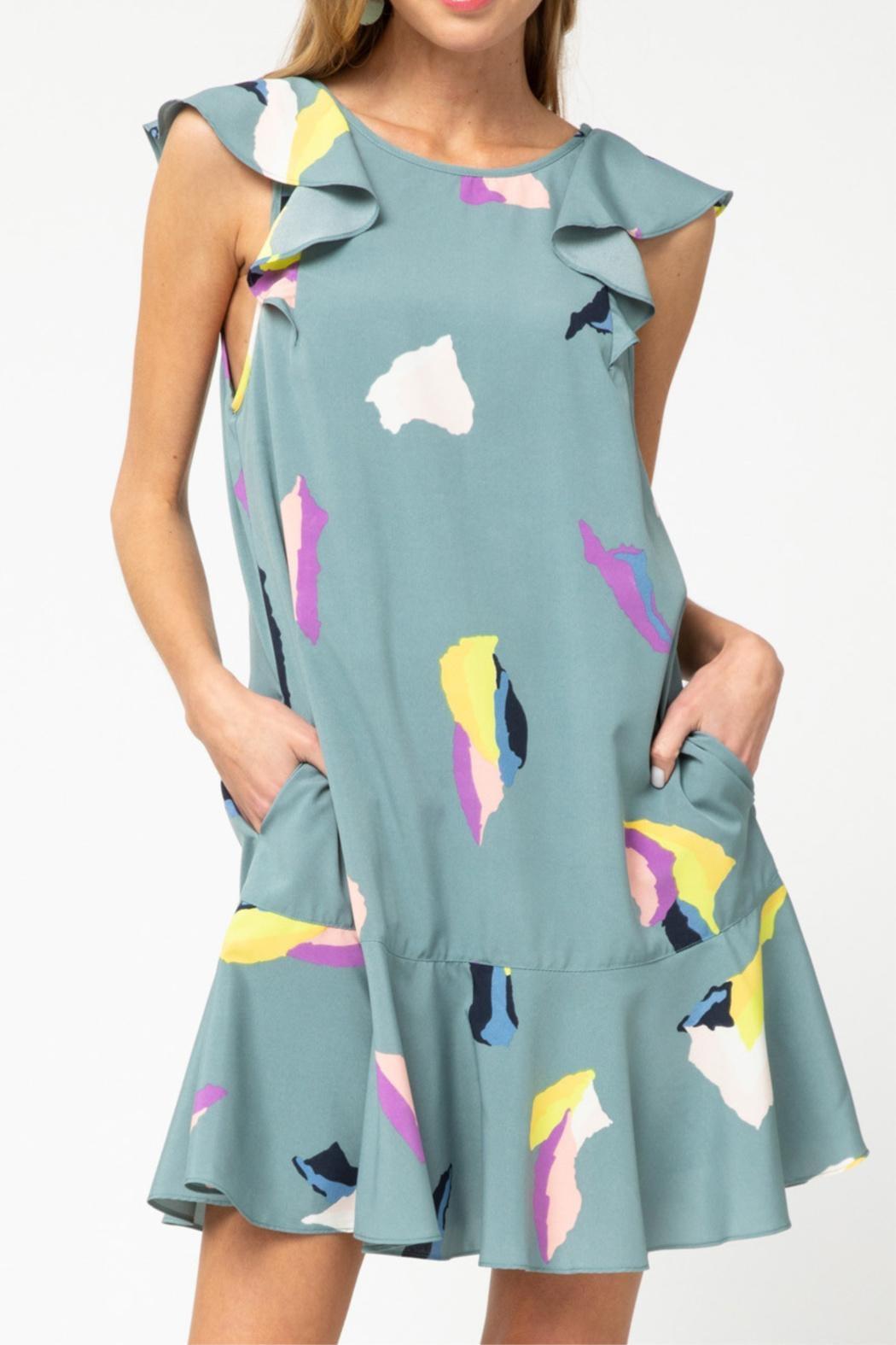 Ruffle Detail Dress Product Image