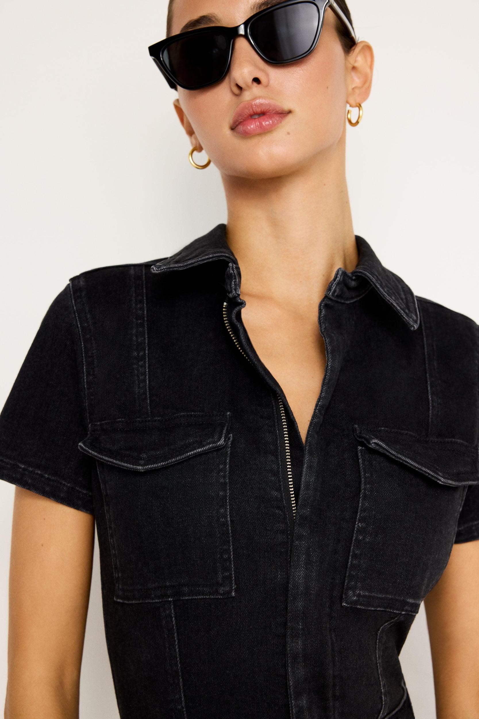 FIT FOR SUCCESS JUMPSUIT | BLACK367 Product Image