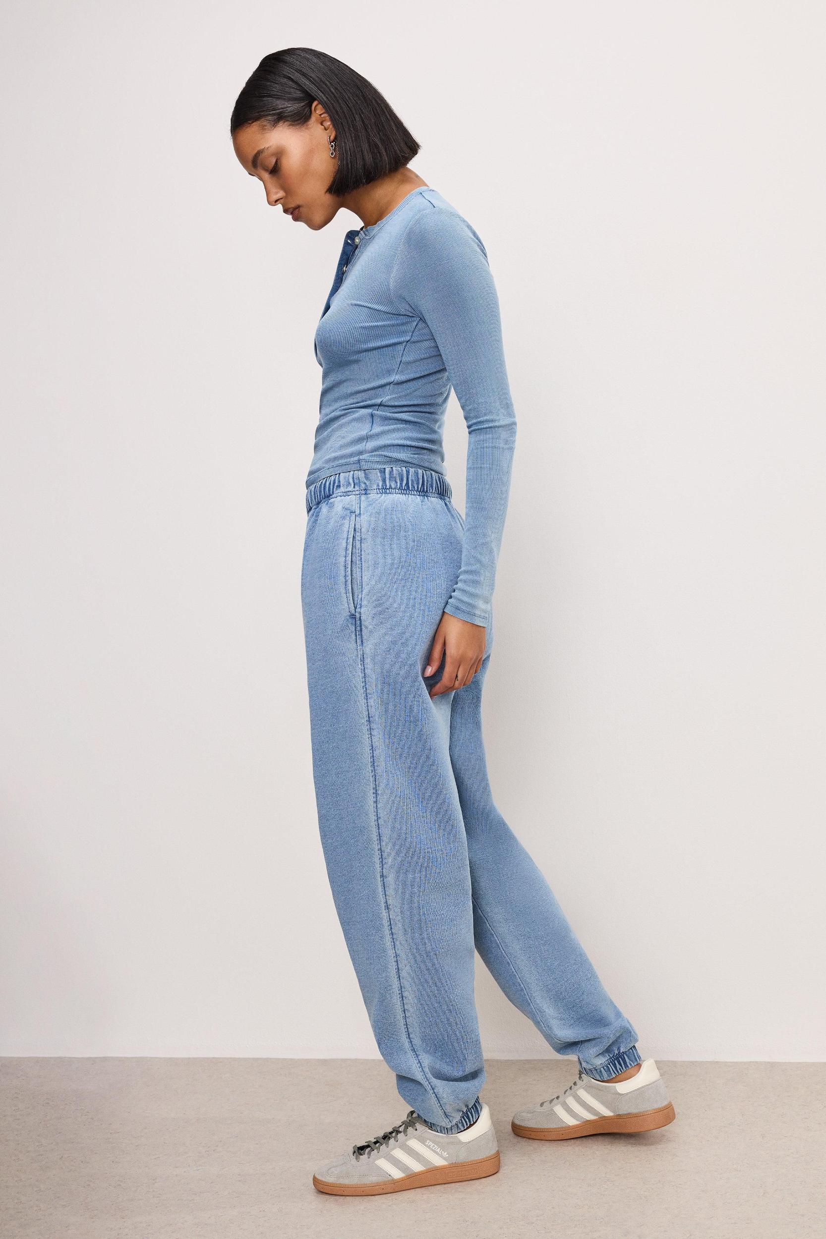 JEANIUS SWEATPANTS | INDIGO376 Product Image