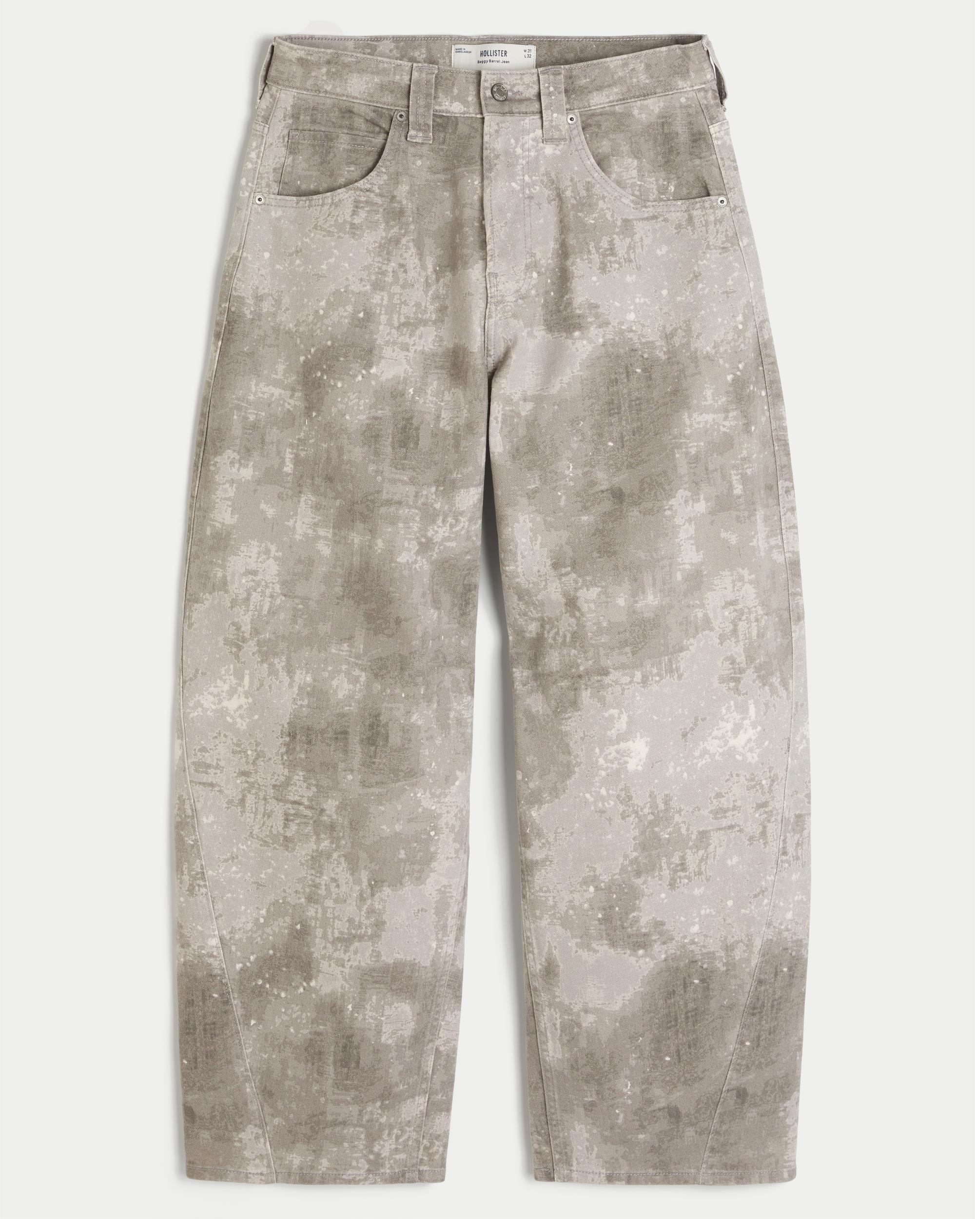 Camo Barrel Jeans Product Image