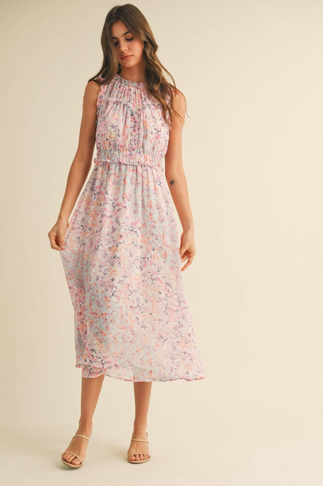 Laila Midi Dress Product Image