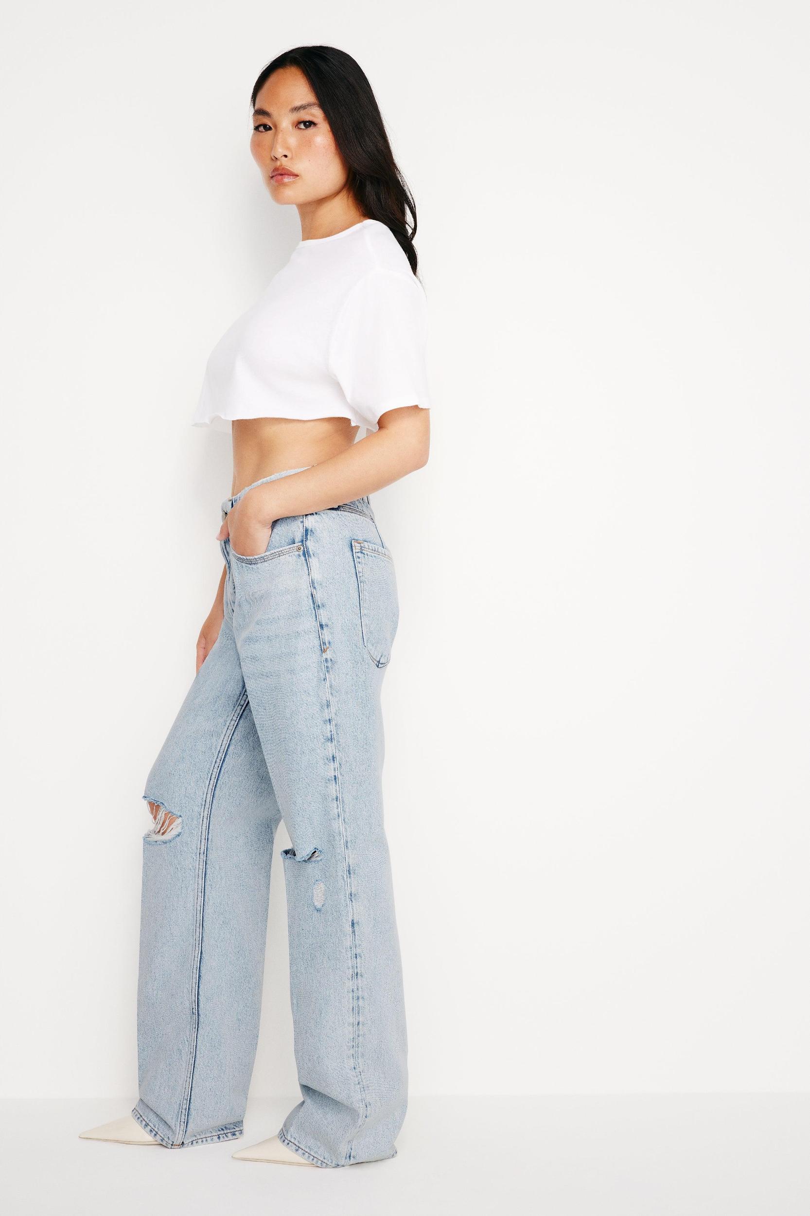 GOOD PETITE '90s JEANS | BLUE542 Product Image