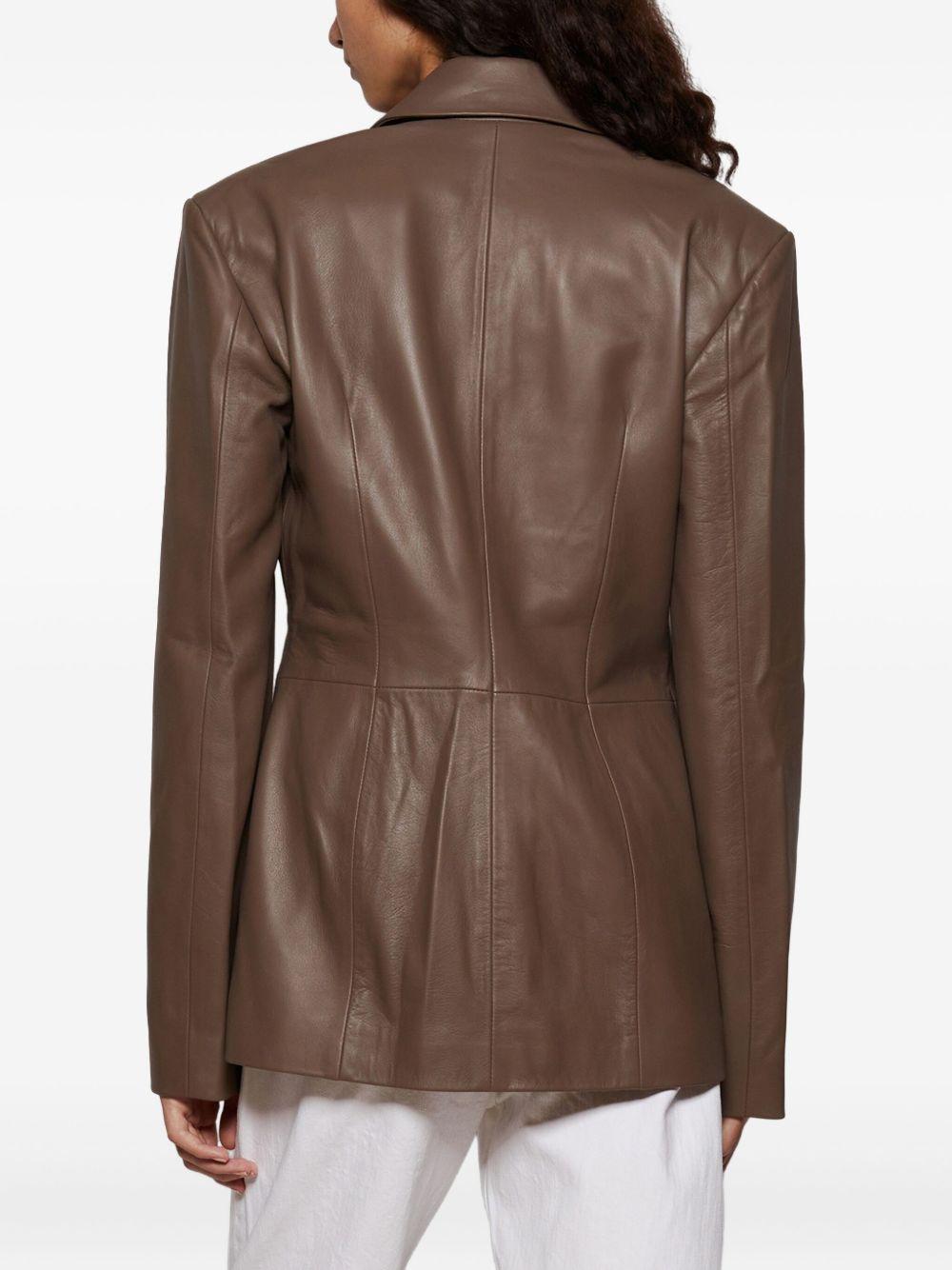 buttoned patch-pocket jacket Product Image