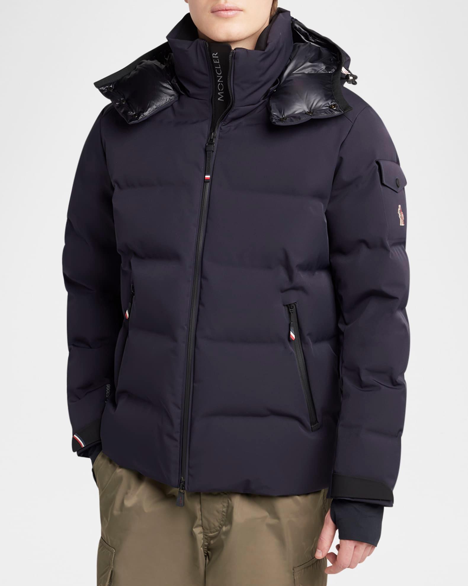 Men's Stretch Nylon Montgetech Puffer Jacket Product Image
