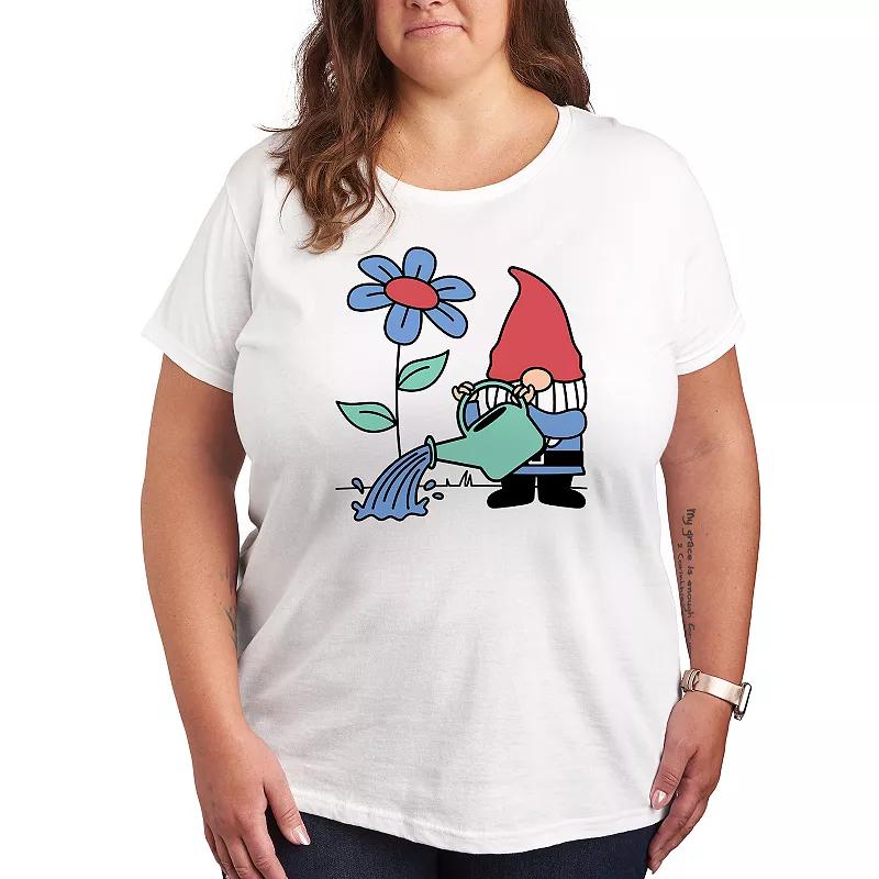 Plus Gardening Gnome Graphic Tee, Women's,  Product Image