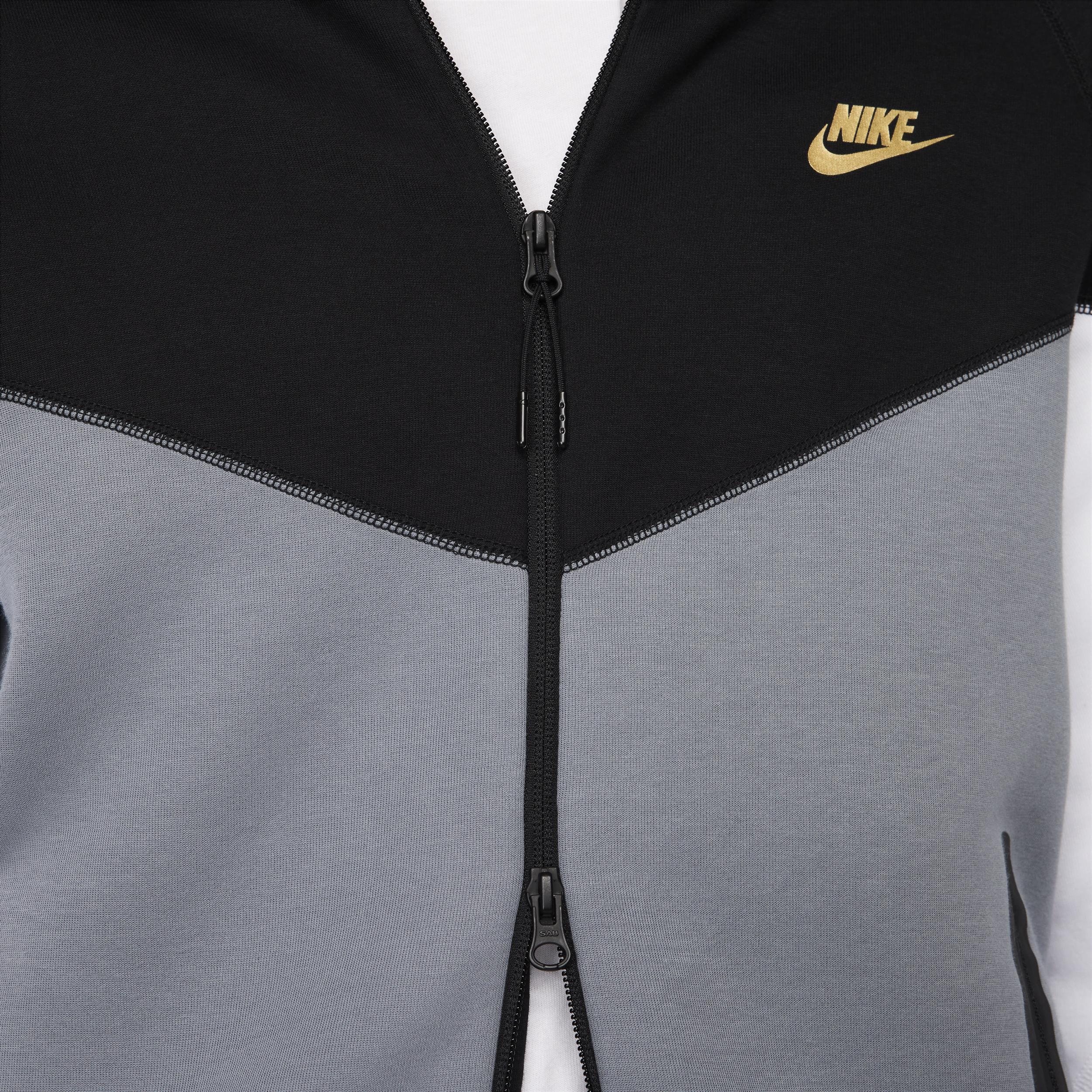 Mens Nike Sportswear Tech Fleece Windrunner Full-Zip Hoodie | FZ4709-011 Product Image