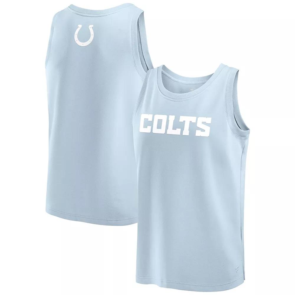 Men's Fanatics Light Blue Indianapolis Colts Elements Tank Top,  Product Image